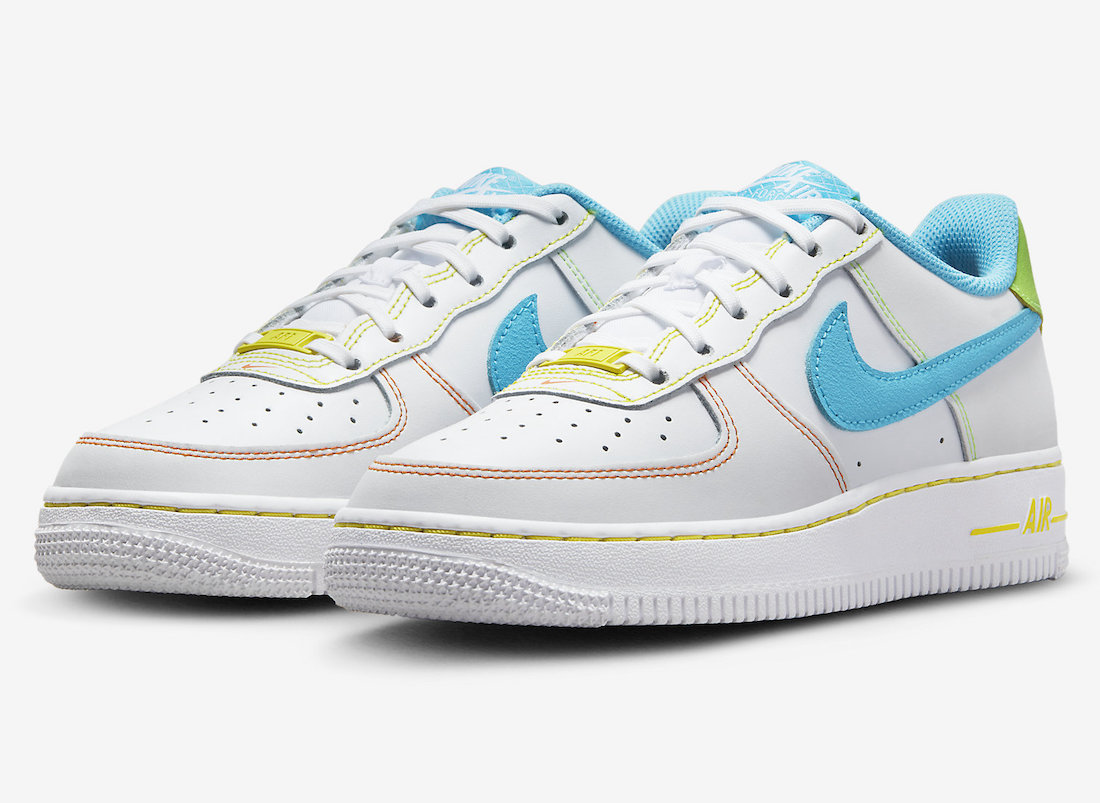 Nike Air Force 1 Low 'White Multi' FJ4614-100 - Stylish and Versatile Sneakers for Any Occasion