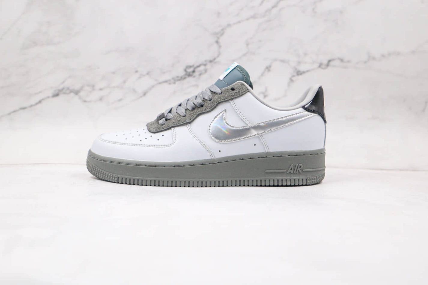 Nike Air Force 1 Low University Light Grey Silver Army DC1163-100 - Shop Now!